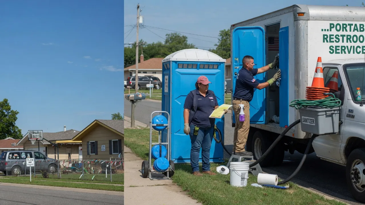 Portable Toilet Rental in Ballwin, MO near me